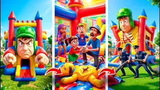 EL CHAVO INFLABLE YA NO AGUANTA MÁS 😱🎈