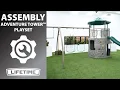 Lifetime Adventure Tower Playset Lifetime Assembly