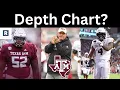 Texas A M Football Fall Camp Check-In Updated Depth Chart Who Is Making A Push