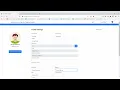 Design a responsive user profile page using HTML CSS JavaScript and Bootstrap