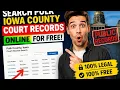 How to search Polk Iowa County court records online for free