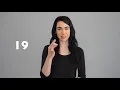 How To Sign Numbers 11-20 in ASL - American Sign Language