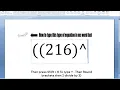 How to type math equations in MS Word Equation Type 2 Easy Tricks