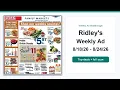 Ridley s Weekly Ad 26 - 26 Top 10 Deals