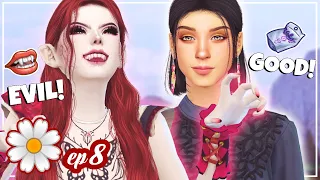 a vampire BIT HER SIMS IN BLOOM CHALLENGE Death Flower