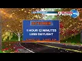Daylight Saving Time comes to an end Nov 5