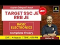 Basic Electronics English Bilingual Batch SSC JE RRB JE Exam Complete Theory Keshav Sir