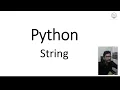 L16 Python String Part 3 Bangla