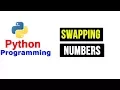 How to swap two numbers in python Create variable in python Hindi