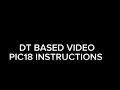 DT based on PIC Microcontroller Instructions Microcontrollers and IOT SNS Institutions