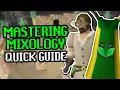 Mastering Mixology Quick Guide - Best Way to Train Herblore Best Method Runelite Plugins