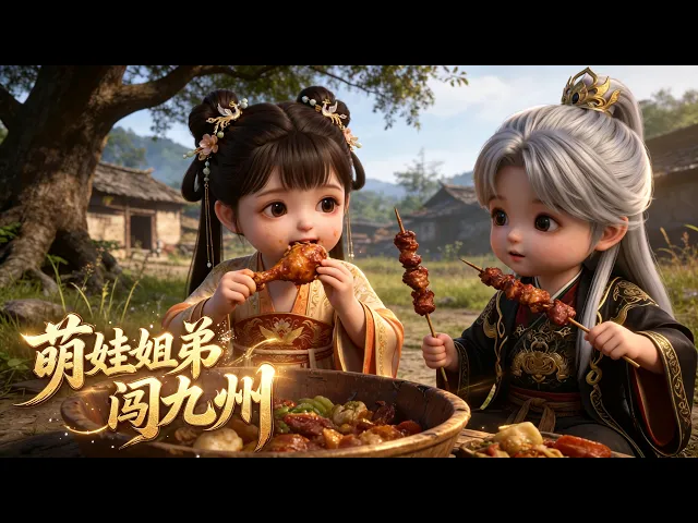 萌娃姐弟闯九州