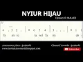 not angka nyiur hijau - do = c mayor - lagu wajib nasional - doremi solmisasi