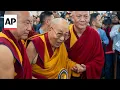 Tibetan exiles celebrate Dalai Lama's 90th birthday