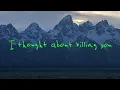 Download Lagu I Thought About Killing You, but it will change your life