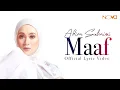 Download Lagu OST Maaf Tak Indah | Maaf - ADIRA SUHAIMI | Official Lyric Video