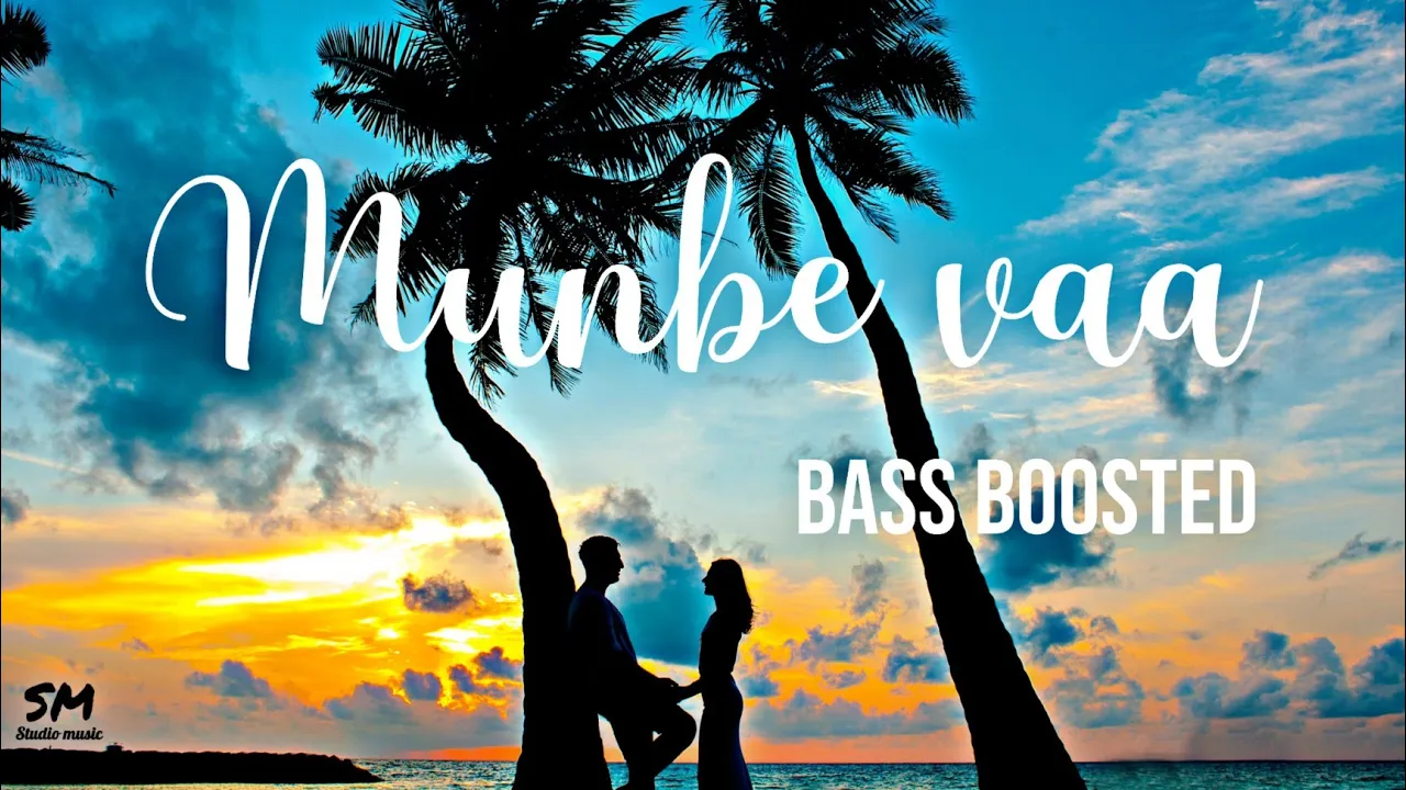 Munbe Vaa | Bass Boosted | Sillunu Oru Kadhal | Hi - Res Audio | Studio Music