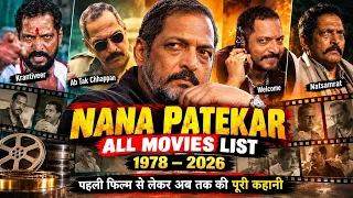 1978 se 2026 Tak Nana Patekar Ki Saari Filmein | Nana Patekar All Movies List 📸 #nanapatekar #rip