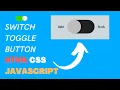 Switch Background Color On Toggle Click HTML CSS JavaScript