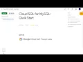 Qwiklabs Cloud SQL for MySQL Qwik Start GSP151