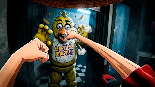 Usei os Poderes do Luffy na Pizzaria do FNAF VR e Comi TUDO