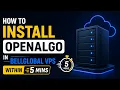 How to Install OpenAlgo in BellGlobal VPS within 5mins