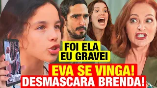FAMÍLIA É TUDO - Eva FILMA BRENDA E OTTO e DESMASCARA a vilã na frente de todos RESUMO CAPÍTULO HOJE