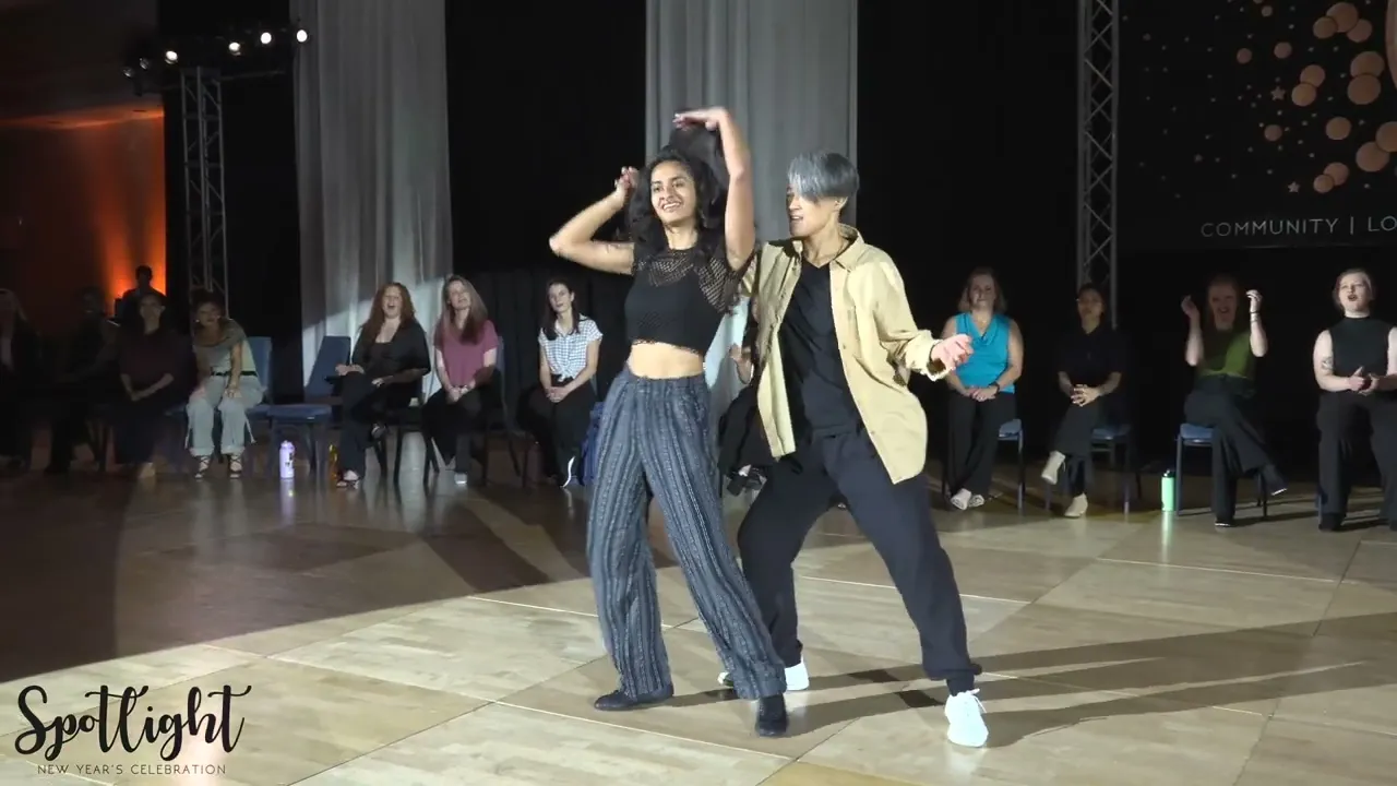 Spotlight New Year's Celebration 2024/2025 Novice Jack & Jill Audrey Hoo & Shruti Senthil