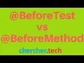 Difference between BeforeTest and BeforeMethod in TestNG selenium webdriver