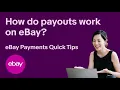 How do payouts work on eBay l eBay Payments Quick Tips
