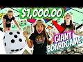 Download Lagu KIDS GIANT BOARD GAME CHALLENGE!!  Winner Gets $1000!!! ft The Wild Adventure Girls