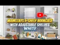 HOW TO Mainstays 5-Shelf Bookcase with Adjustable Shelves Unboxing Assembly