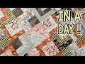 Layer Cake Log Cabin Layer Cake ONLY Quick Easy Quilt Pattern Earthly Traditions Quilt Series