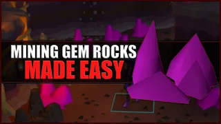 Quick Guide to Mining Gem Rocks in OSRS