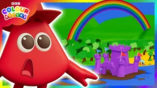 Let's Go on a Colour Learning Adventure! | Kids Learn Colours Compilation | Colourblocks