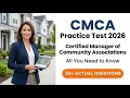 2026 CMCA Exam Masterclass The Ultimate Practice Test and Certification Success Strategy