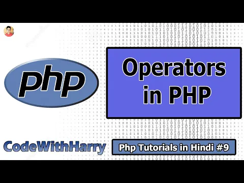 Operators in Php | PHP Tutorial #9 - YouTube thumbnail