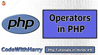 Operators in Php PHP Tutorial