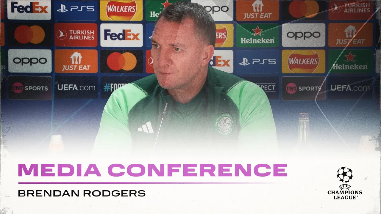 Full Champions League Media Conference | Celtic Manager ...