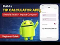 Tip Calculator App Jetpack Compose Beginner Project Android Studio Compose