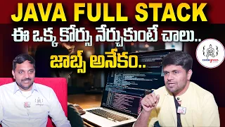 Codegnan JAVA Full Stack Web Development In Telugu Full Stack Developer Jobs 2025 SumanTV