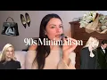 90s minimalism how to be chic embracing simplicity and underconsumption