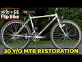 90 s Mountain Bike gets Transformed for Profit - Flip Bike