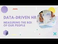 Webinar Data-Driven HR Measuring The ROI Of Your People Lanteria