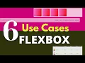 CSS Flexbox Tutorial Learn FlexBox with 6 Use Cases in 10 Minutes Learn responsive Web design