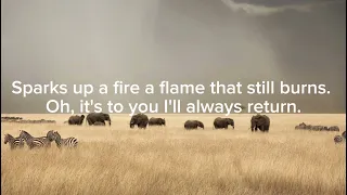 i will always return lyrics video