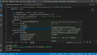Angular - Observables