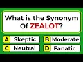 Only Geniuses Score On This Synonym Quiz Challenge