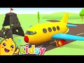 Lagu Leo the Truck and the Big Airplane | Fun Cartoons for Kids | Kidsy