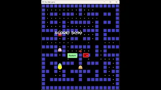Pacman game presentation Java project